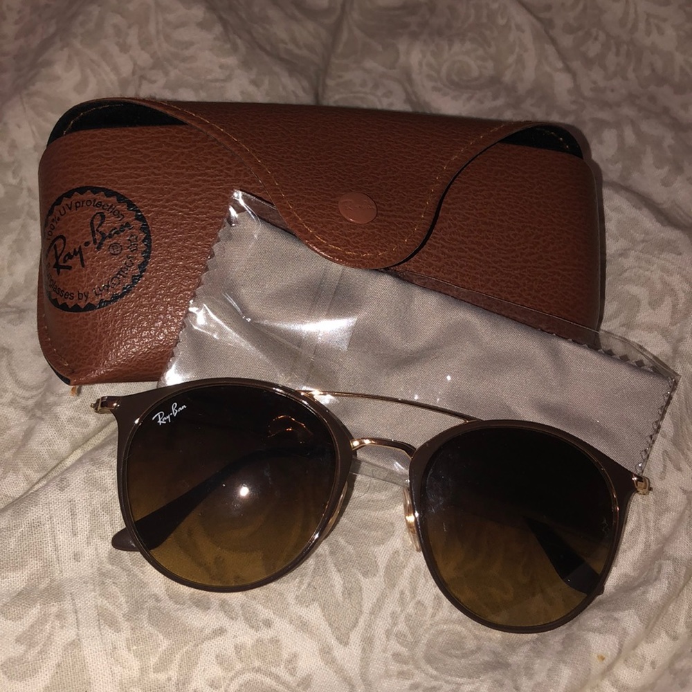 Brown Ray bans